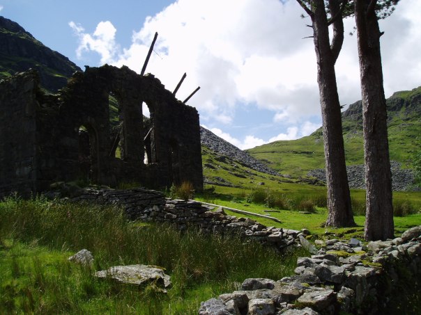 Ruins at Cwmorthin